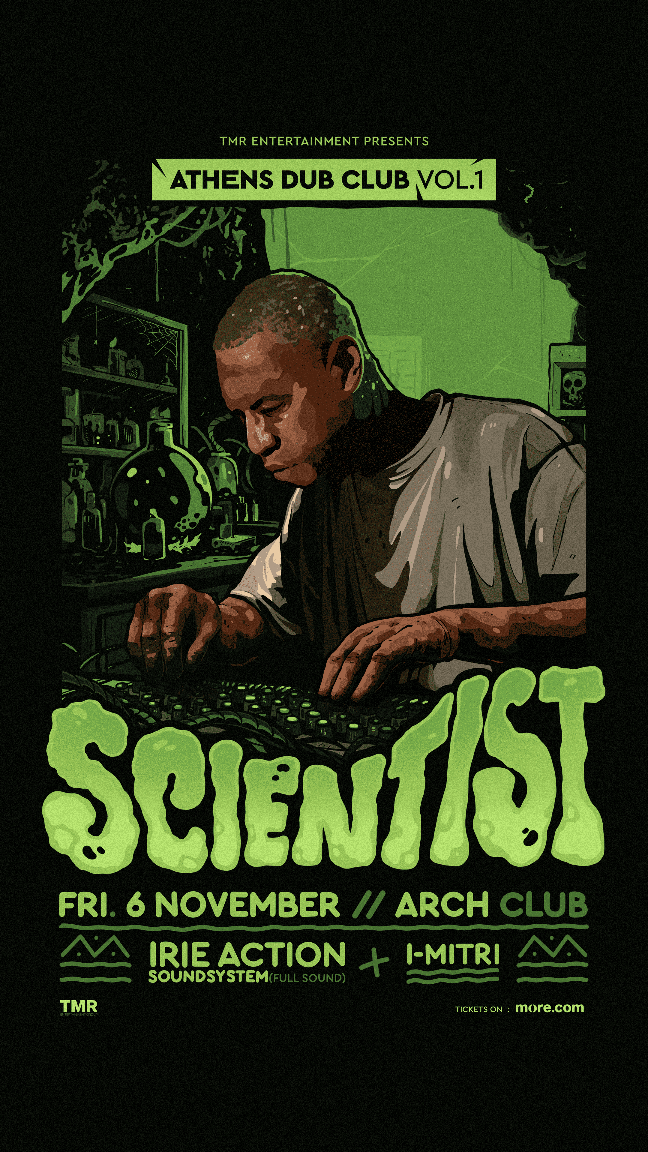 SCIENTIST (JM) - ATHENS DUB CLUB VOL.1 